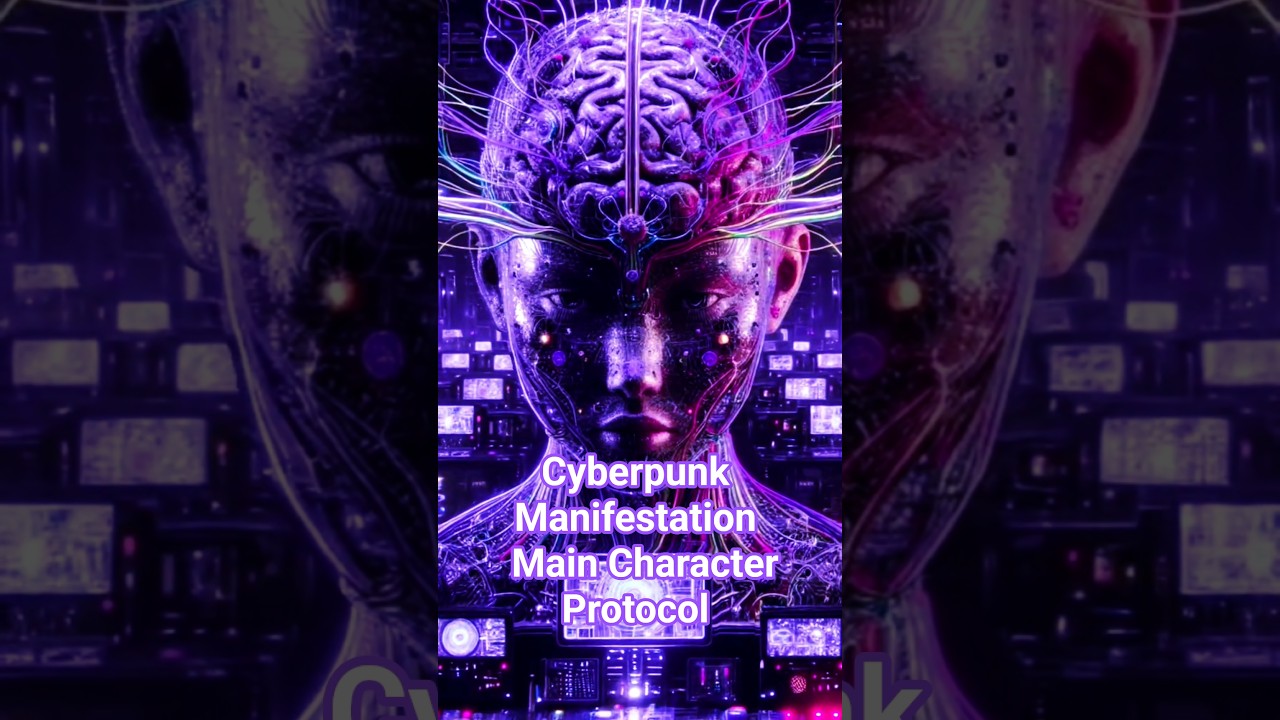 Cyberpunk Manifestation  Main Character Protocol|Manifest Your Best Life|