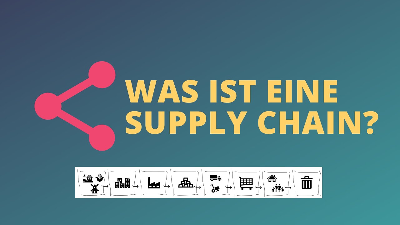 Was ist eine Supply Chain? | Was ist eine Lieferkette? - einfach erklärt