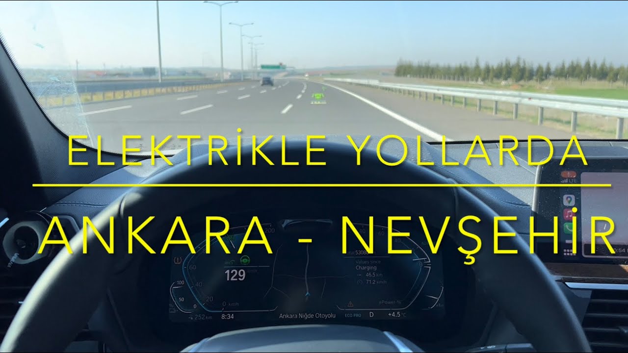 Elektrikle Yollarda 24 - Ankara Nevşehir Kapadokya - BMW iX3 - Uzun Yol Menzil