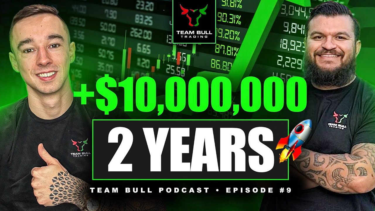 This Trader Made $10,000,000 in 2 YEARS:  Stock Market Wolf Joins The Team Bull Podcast: Episode 9
