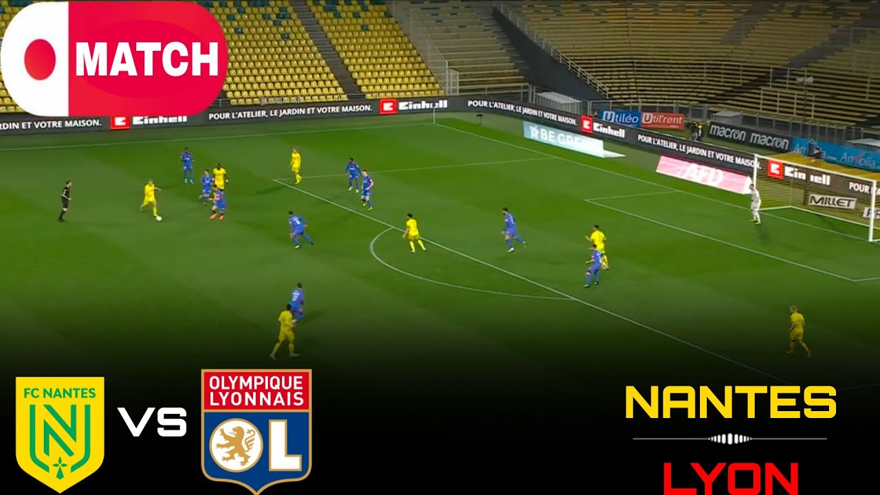 LIVE : Nantes vs Lyon Live Stream / French Ligue 1 Match - 2026