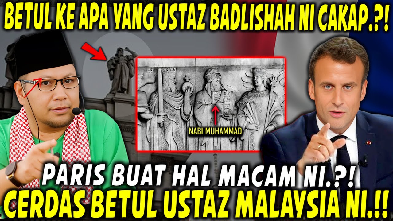 PARIS HINA AGAMA ISLAM⁉️ USTAZ BADLISHAH ALAUDIN BERSUARA LANTANG‼️ BUKTI KEBENARAN TERUNGKAP🔥