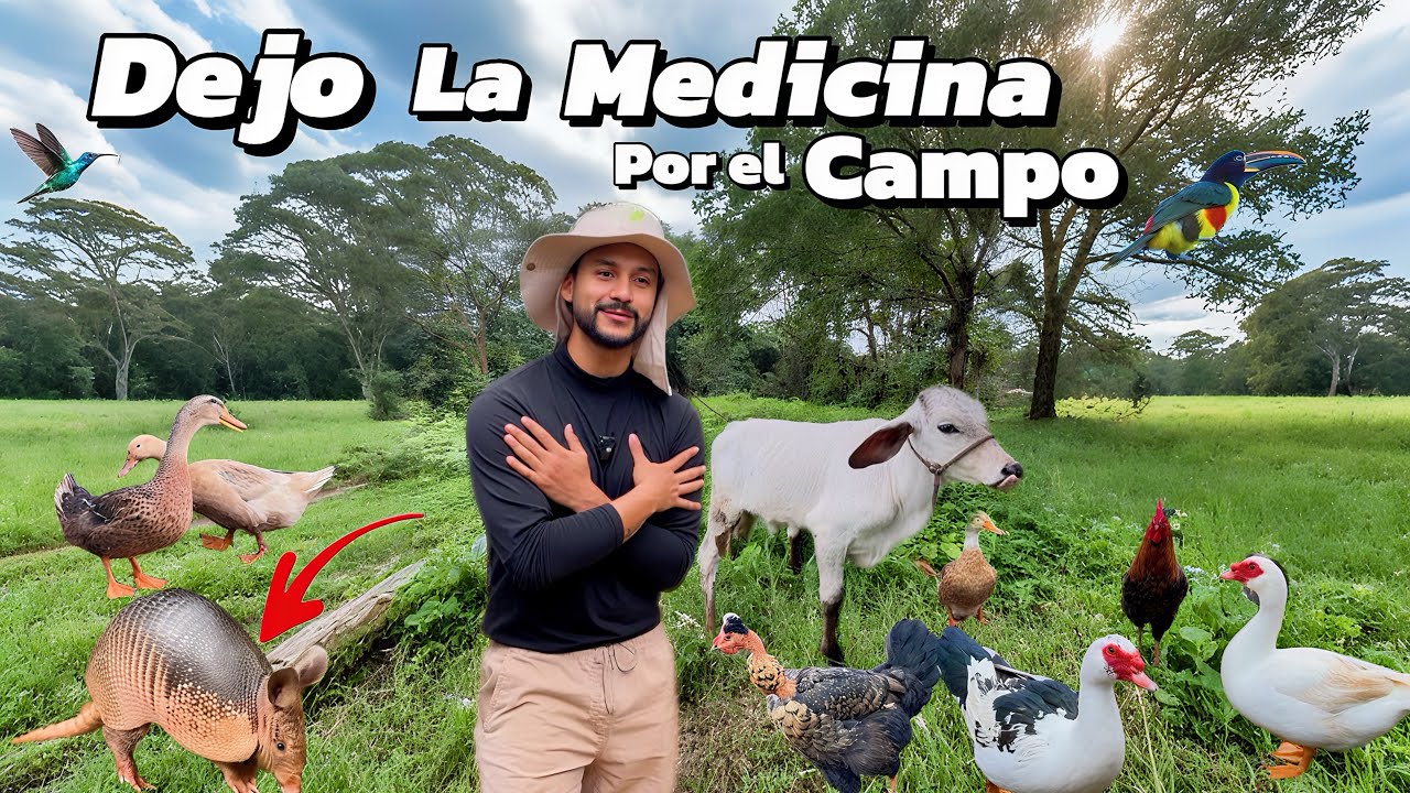 Dejo la Medicina por el amor  a los Animales y la vida del Campo 