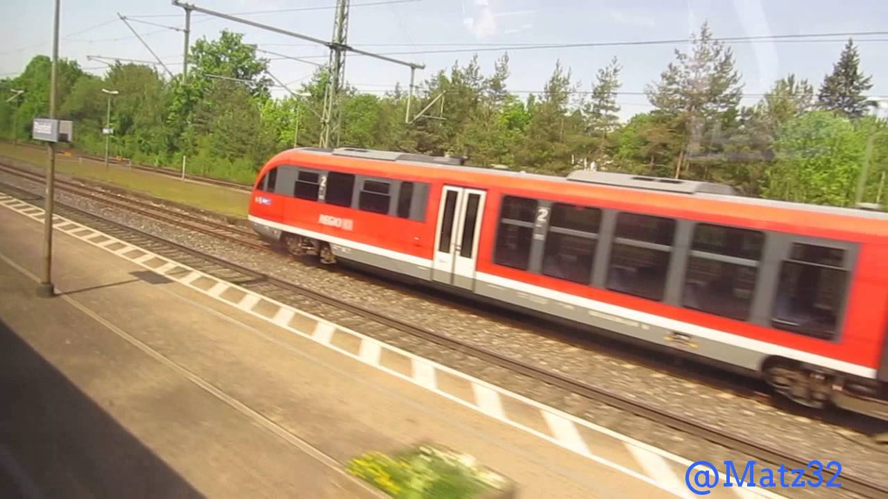 Mittfahrt / Window View / Widok z okna pociagu :von Treuchtlingen nach Nürnberg Hbf [ 05.2016 ]