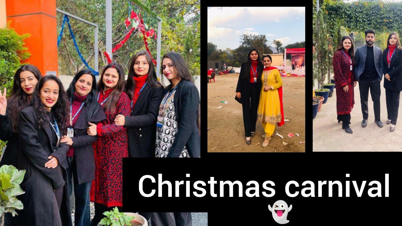 Christmas carnival || KC GURUKUL || vlog 19 || vanshikaverse #jammukashmir #christmascarnival