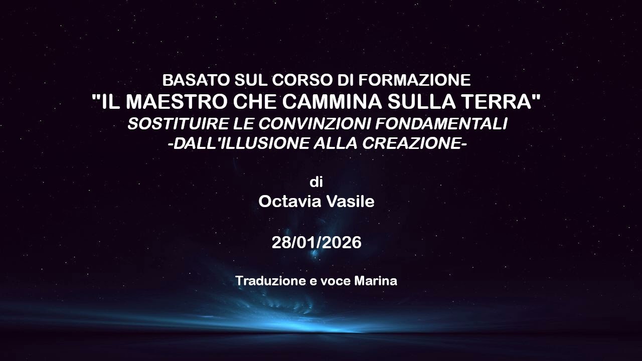 Messaggio basato sul corso di formazione......, di Octavia Vasile, 28/01/2026