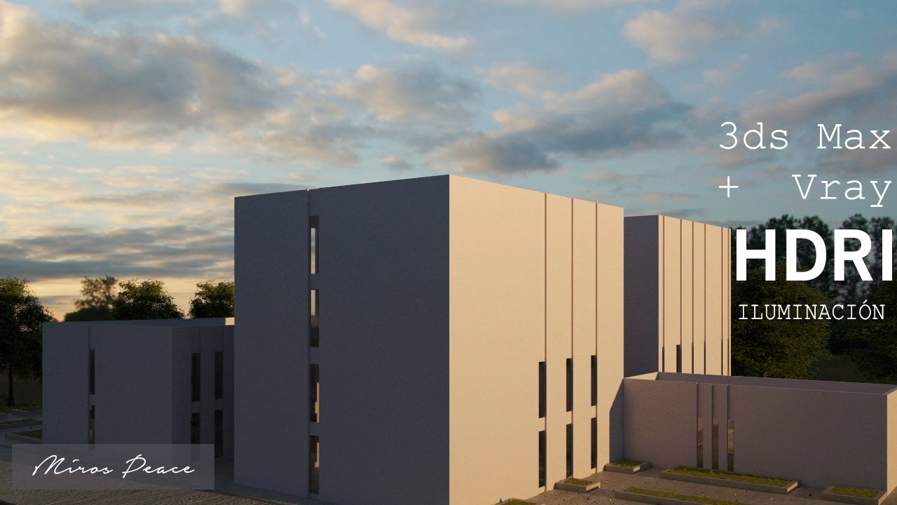 RENDER | Enlazar HDRI y Vray Sun en 3ds Max