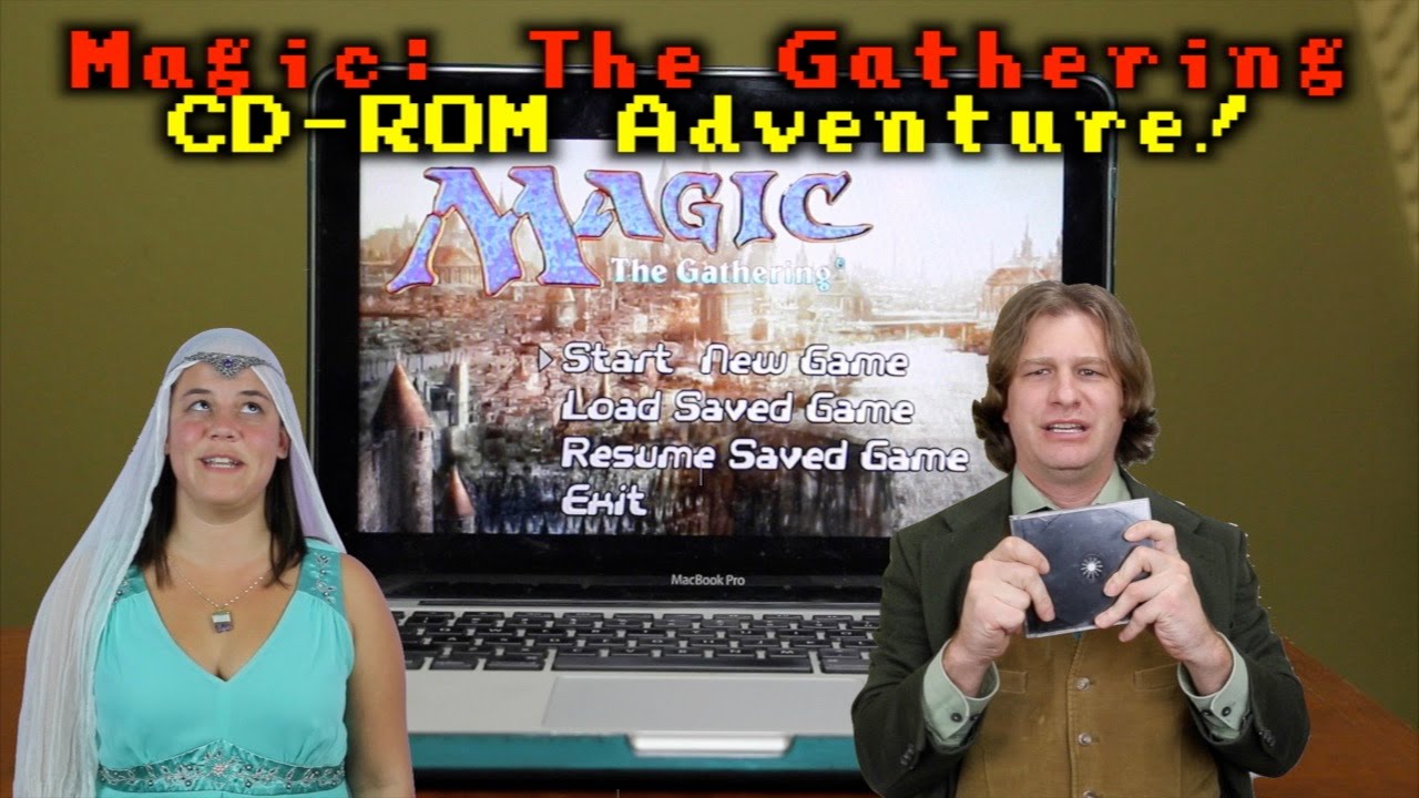 The Magic: The Gathering CD-ROM Adventure! Now with Commander 2015 Spoiler Card!
