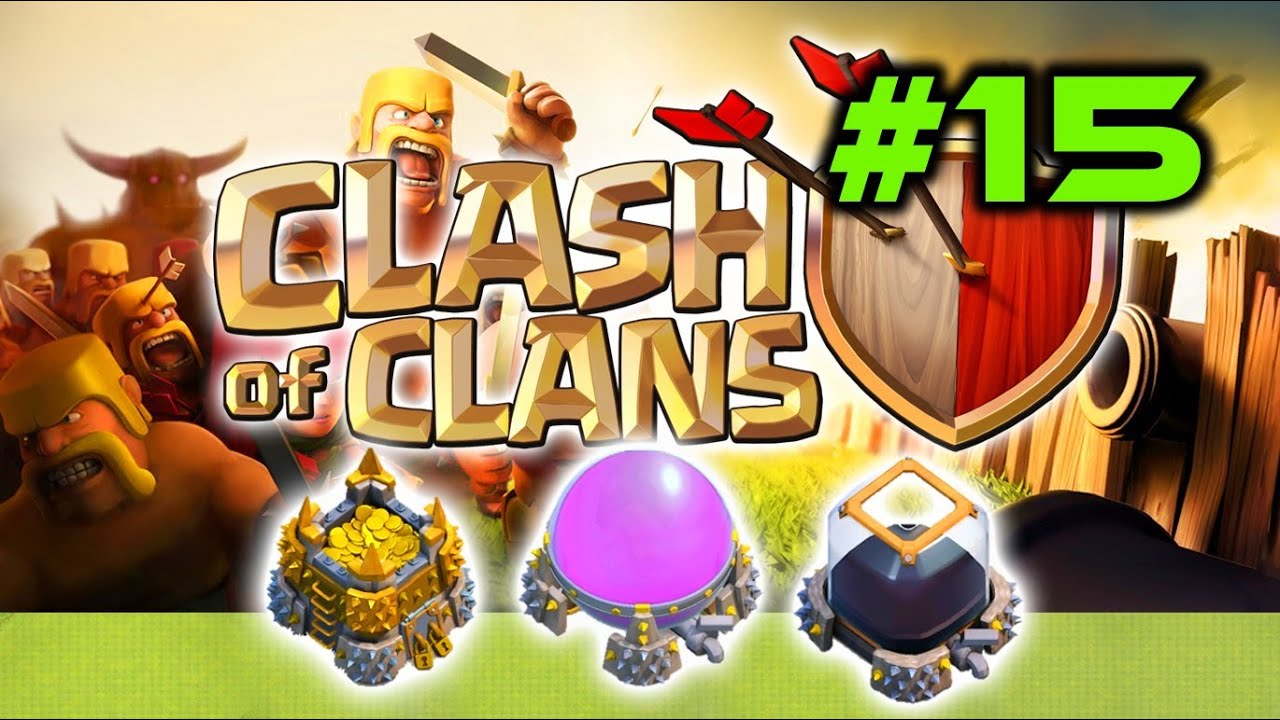 Clash Of Clans #15 - Farming Attack Method by ToZaTop