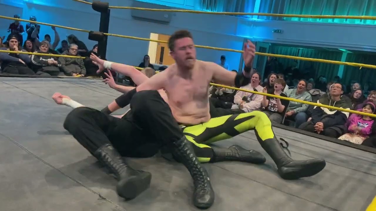 Johnny Sharpe w/ Oscar Prospero VS Mattlock (c) for the House of Pain Championship