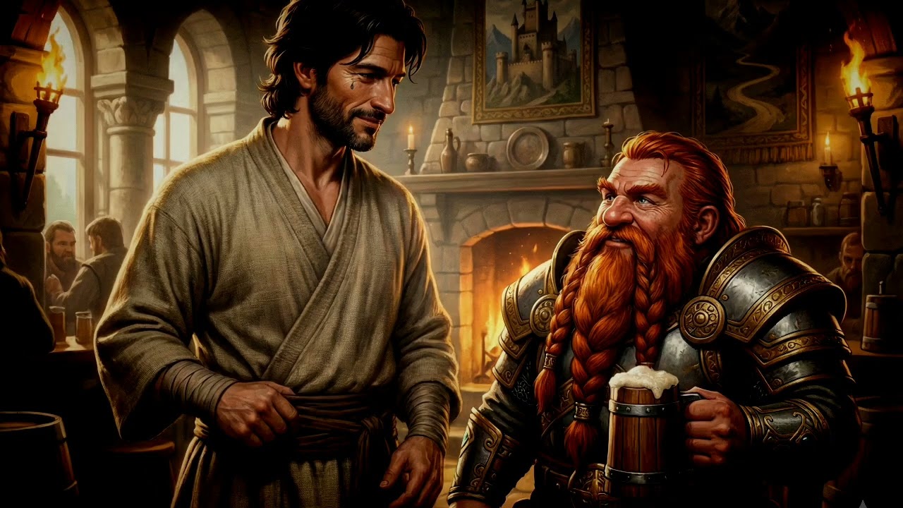 THE SAINT AND THE DWARF