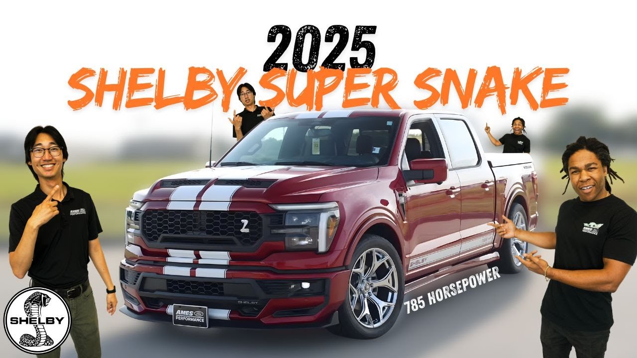 Тест-драйв Ford F-150 Shelby Super Snake 2025 года.
