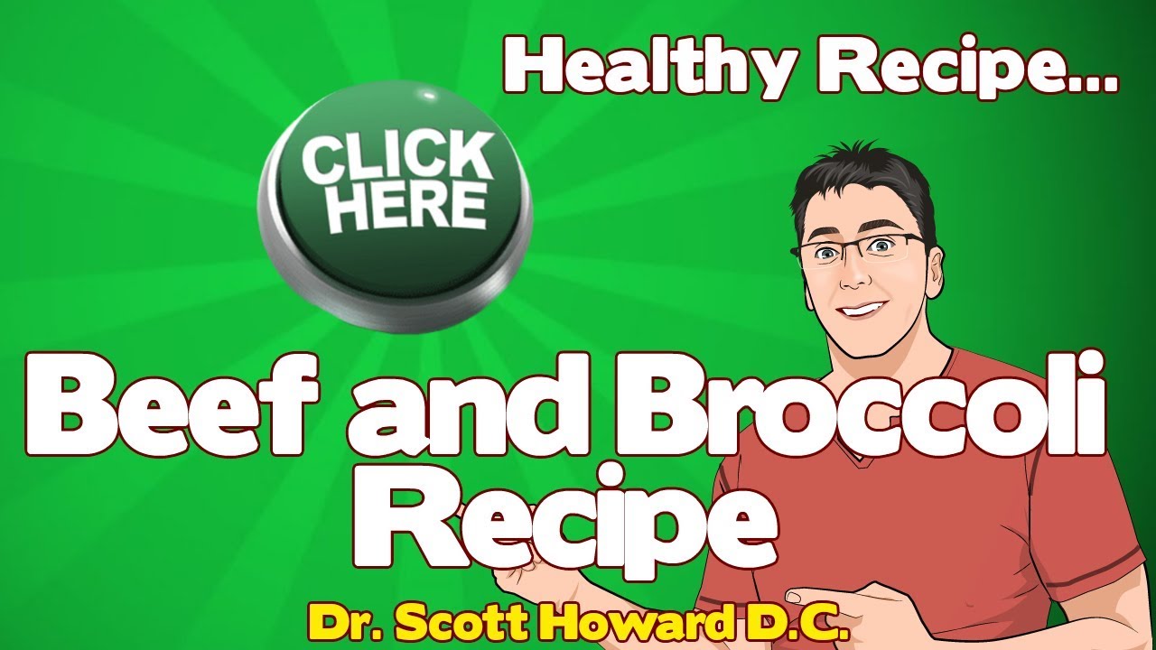 Chiropractor Lubbock, Texas Dr. Scott Howard D.C. shows how to make Beef and Broccoli
