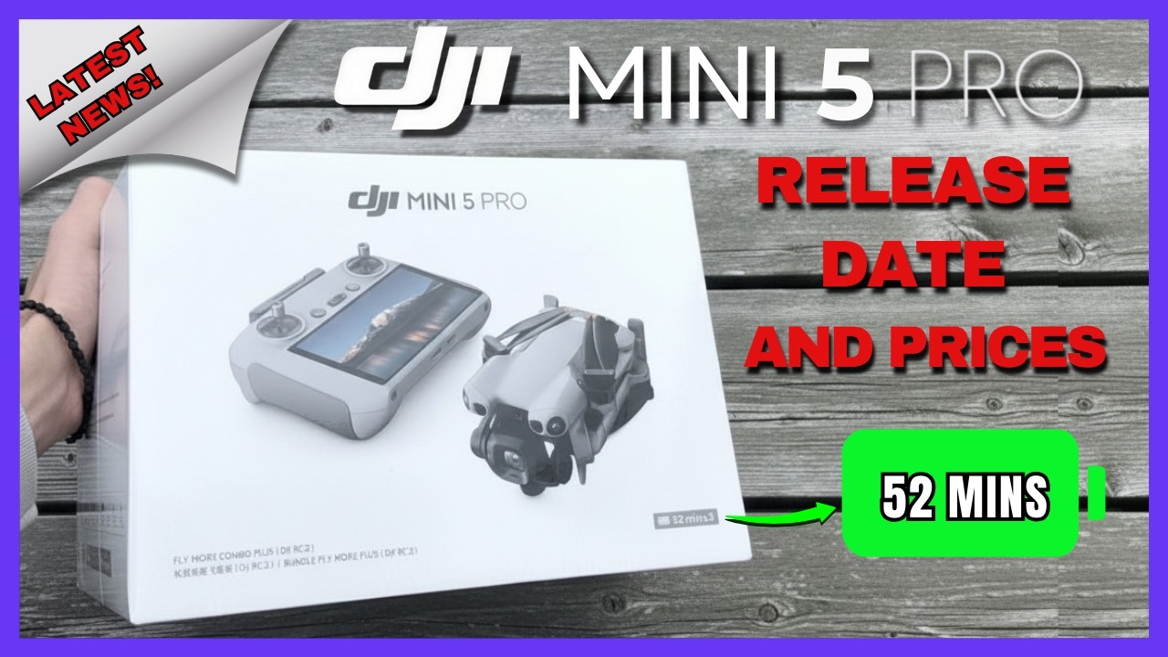 🚨DJI Mini 5 Pro – Latest Leaks, Specs, Price & Release Date!