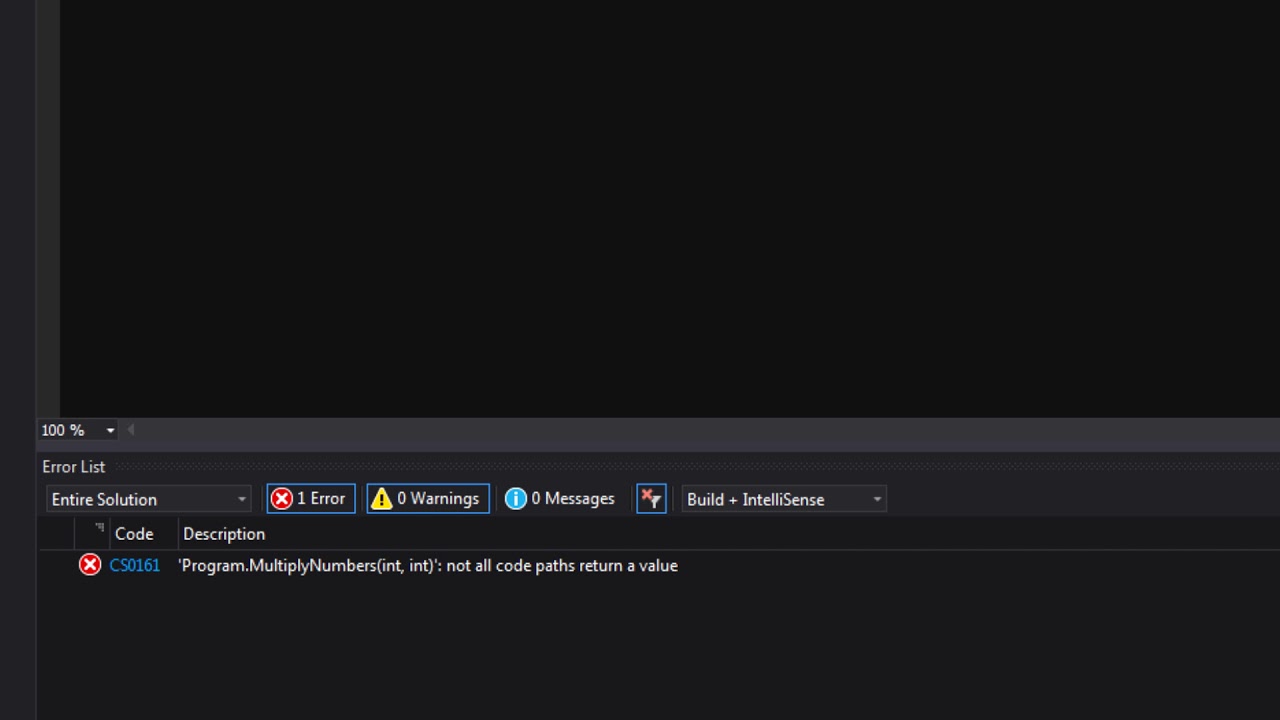 6. Writing and Debugging Our First Function | Intro To C# Programming