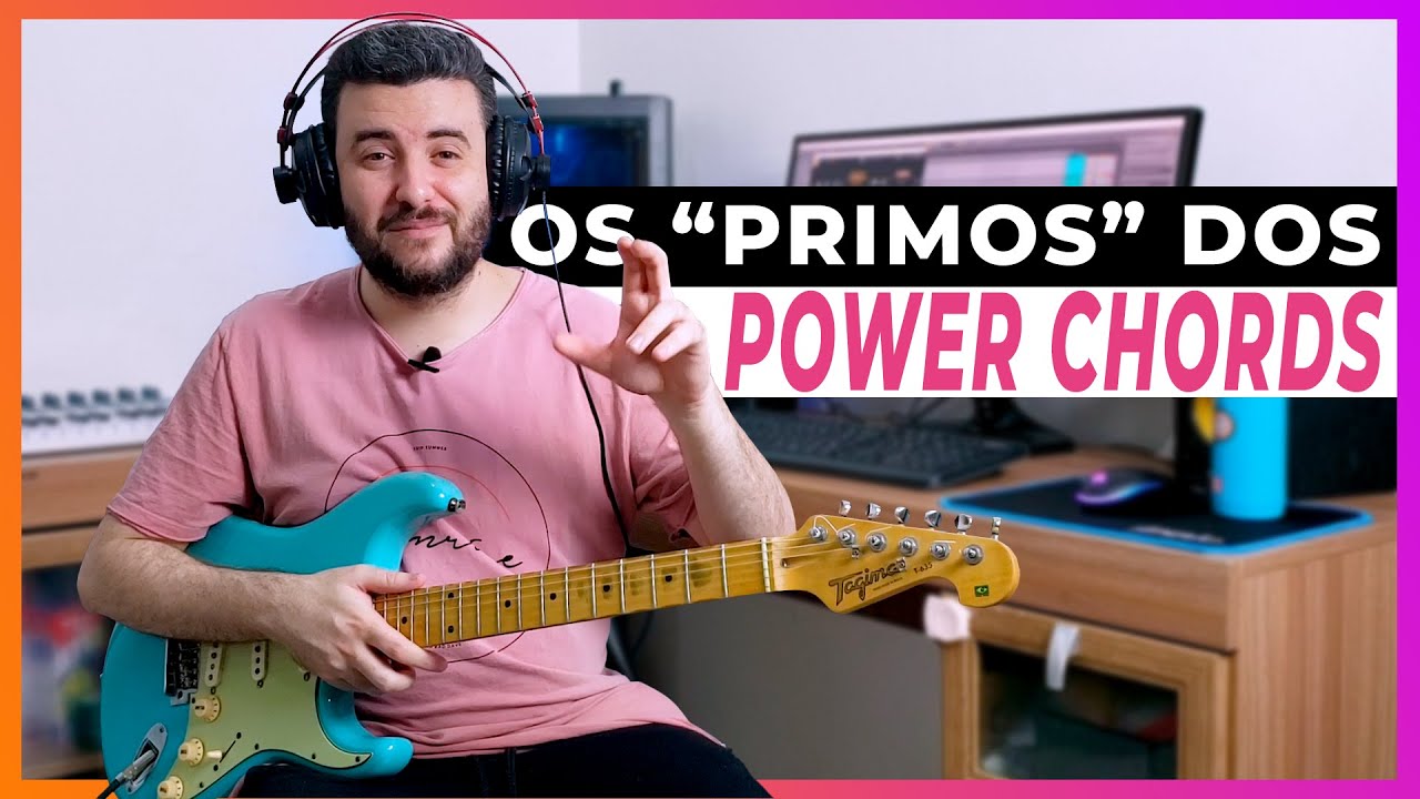 Os Primos dos POWER CHORDS 🎸🤔| Acordes de guitarra