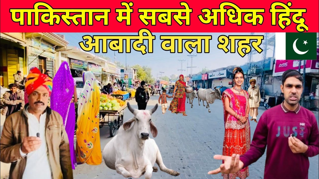 The Largest Hindu City In Pakistan || Hindus Population in Mithi City  is 80%  || Tharparkar