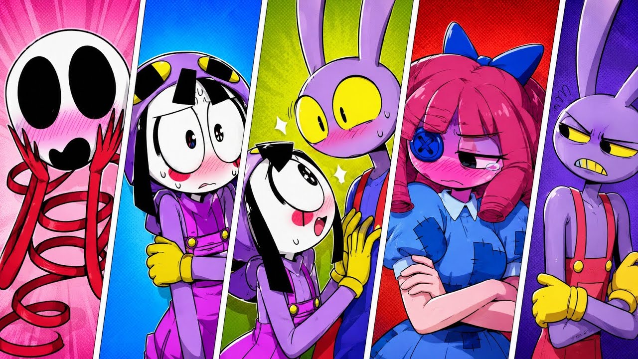 THE AMAZING DIGITAL CIRCUS COMPILATION  Fandub[ Digital Circus Comics ]