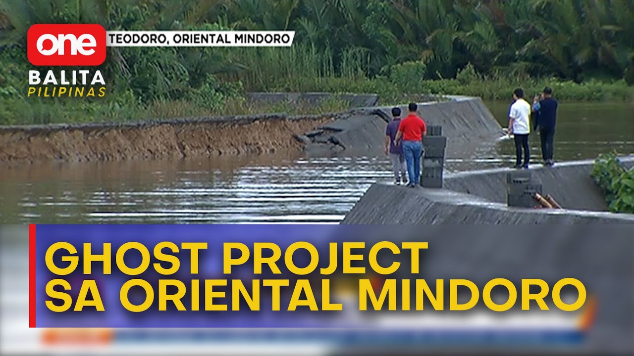 Flood control project sa Oriental Mindoro, di makita sa aktwal na site | One Balita Pilipinas