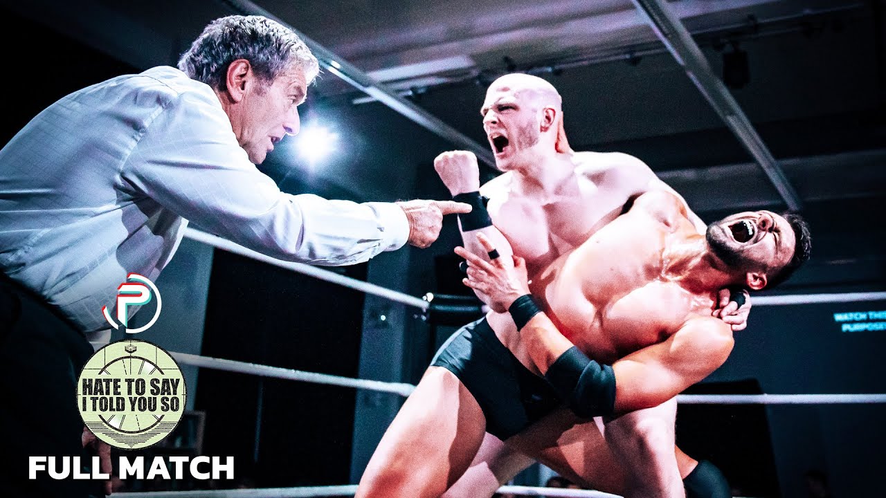 FULL MATCH | Jordon Breaks vs. James Pharrell (British Rules Match)