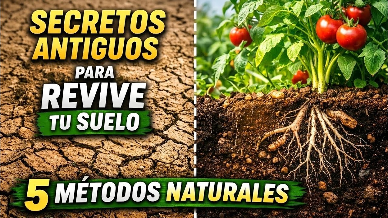 Secretos Antiguos para Revivir Tu Suelo — 5 Métodos Naturales | Cosecha Ecológica