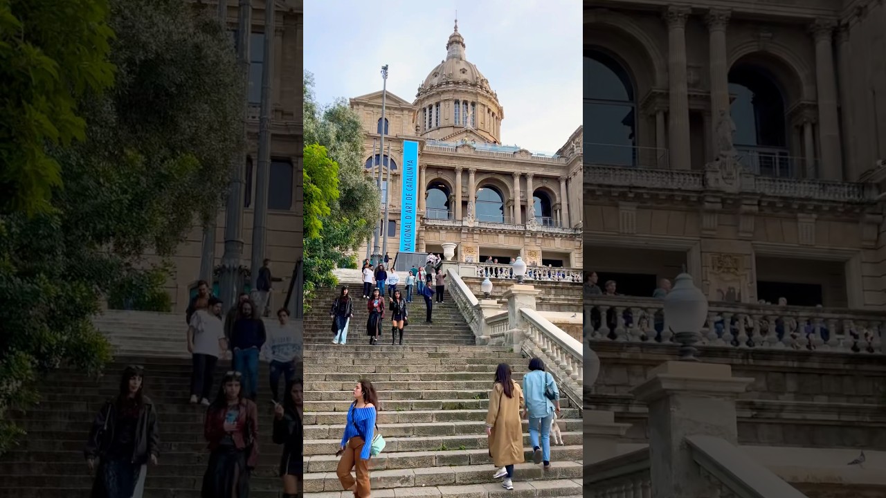 Откройте для себя MNAC: Национальный музей искусств Каталонии в Барселоне.