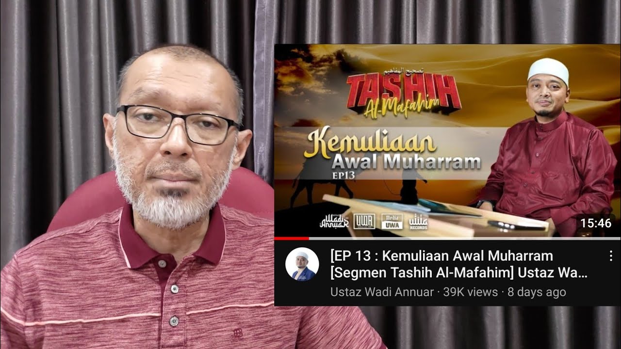 Ust. Wadi Anuar Salah Baca Hadis Lagi (Doa Awal Tahun)