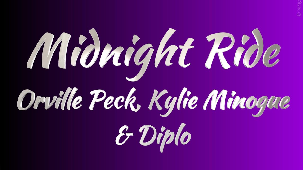 Orville Peck, Kylie Minogue & Diplo - Midnight Ride (Lyrics)