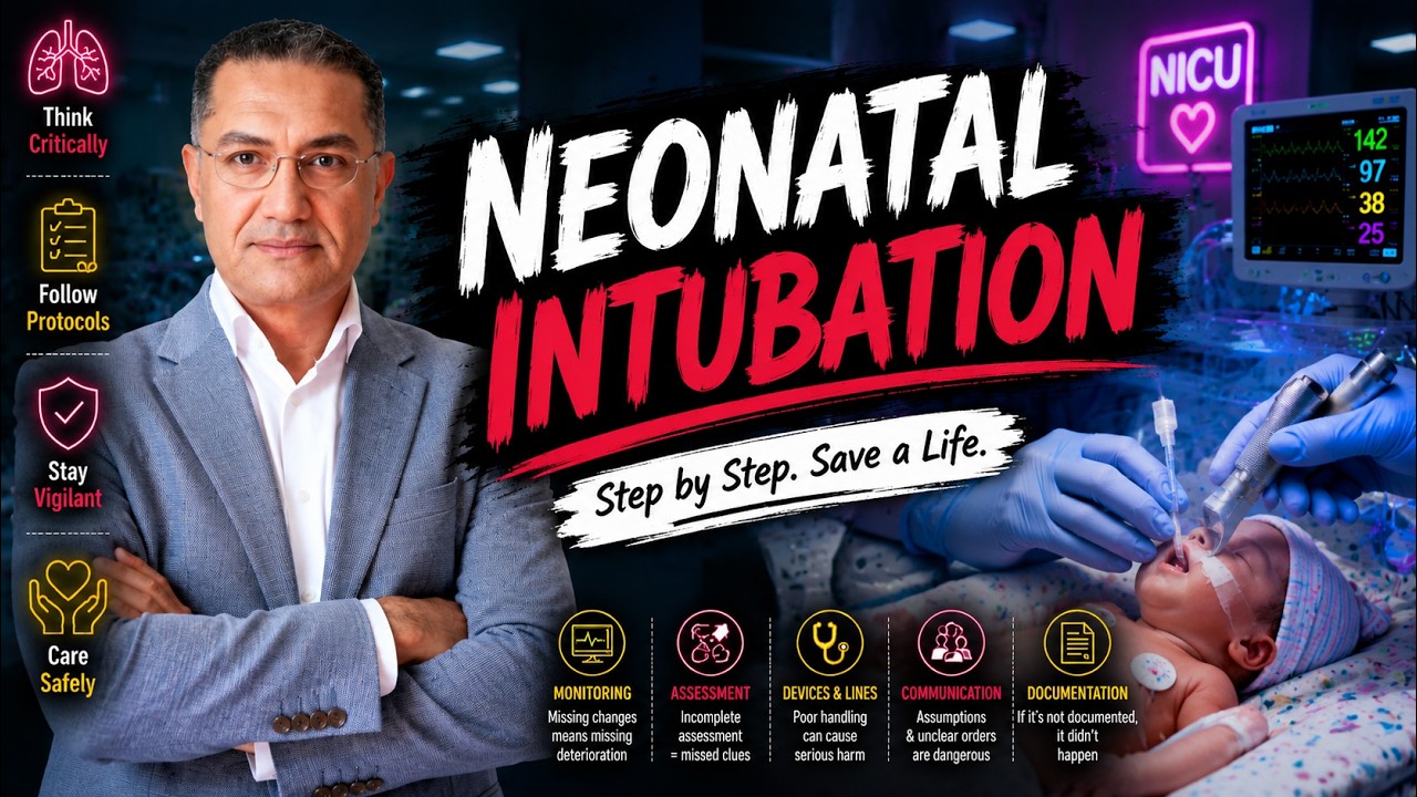 Neonatal Endo-tracheal Intubation (Arabic)