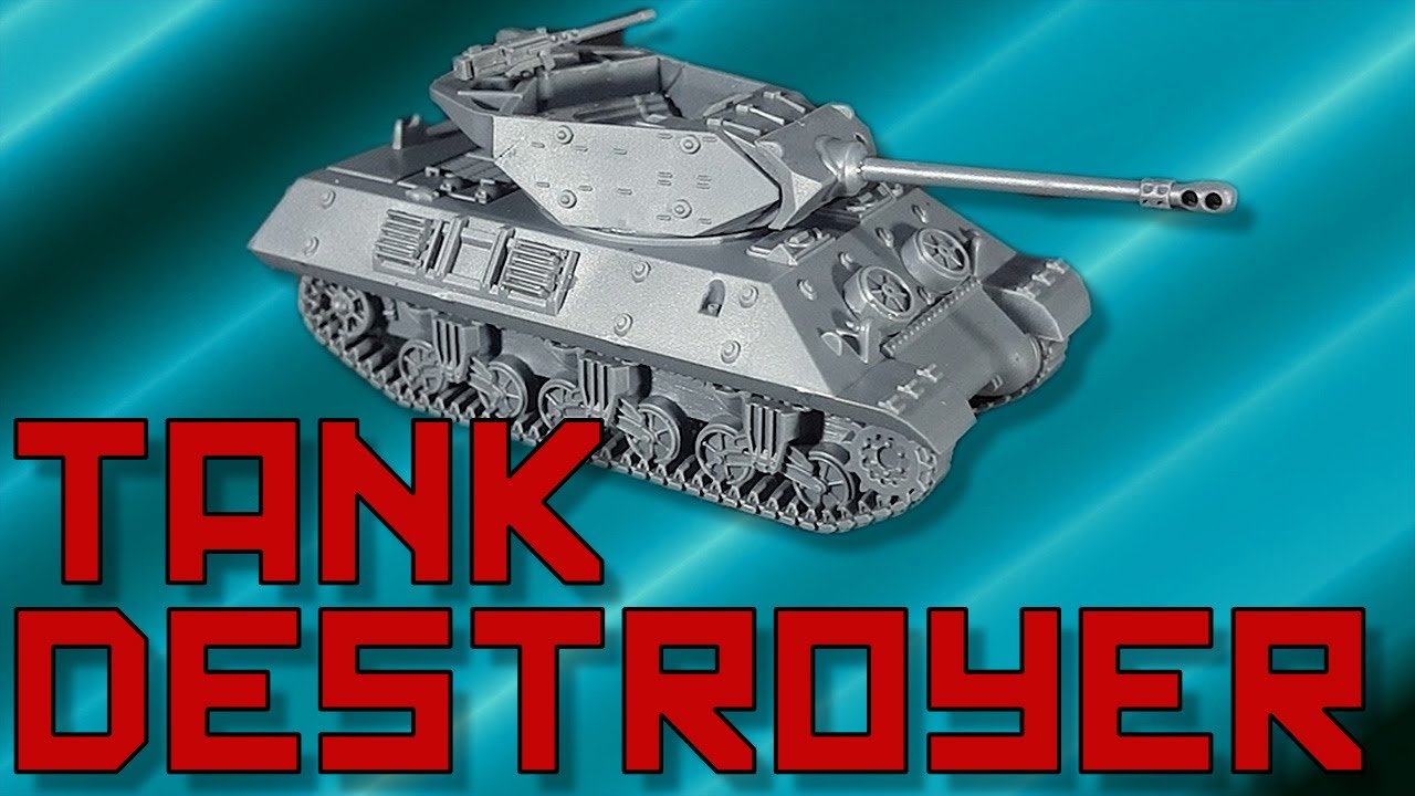 Flames of War Plastic Tank Destroyer Platoon [15mm]