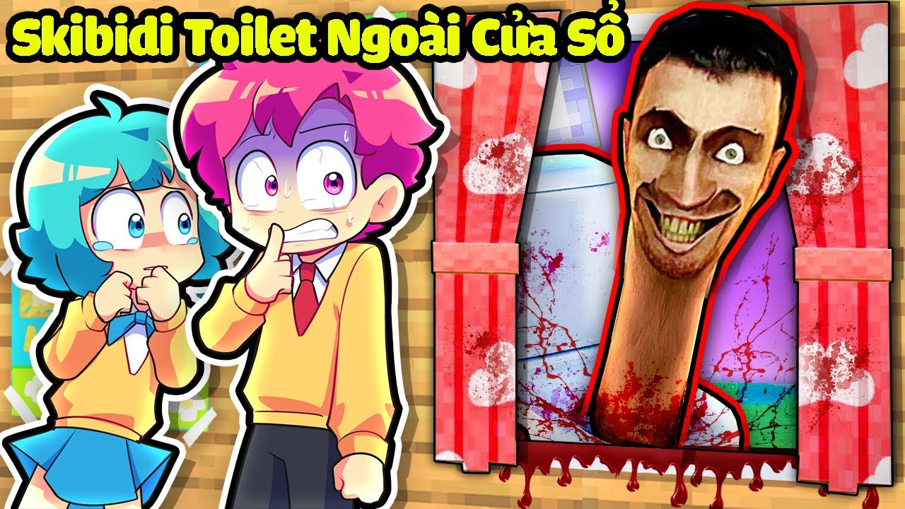 HIHA VÀ YUMMIE HỐT HOẢNG KHI PHÁT HIỆN SKIBIDI TOILET BÊN NGOÀI CỬA SỔ * SKIBIDI TOILET 🤬😱