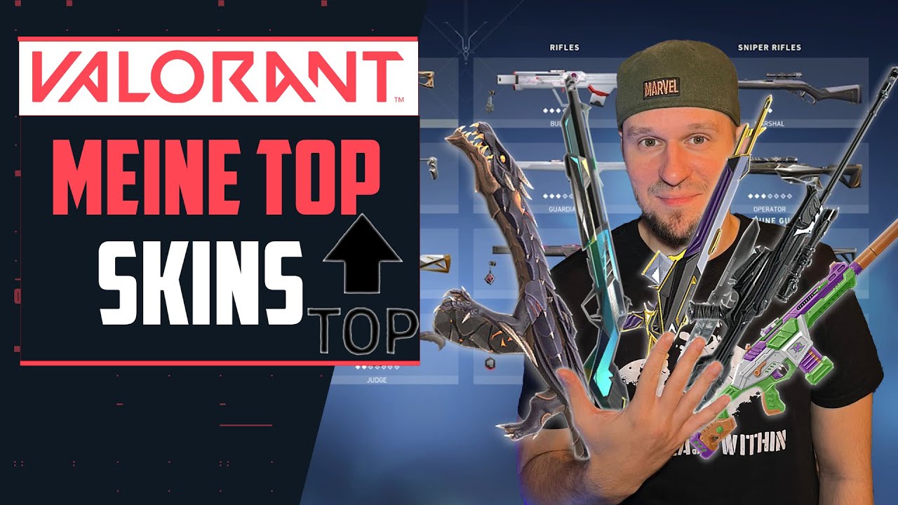Meine Lieblings Skins in VALORANT | Die BESTEN Skins für ALLE Waffen