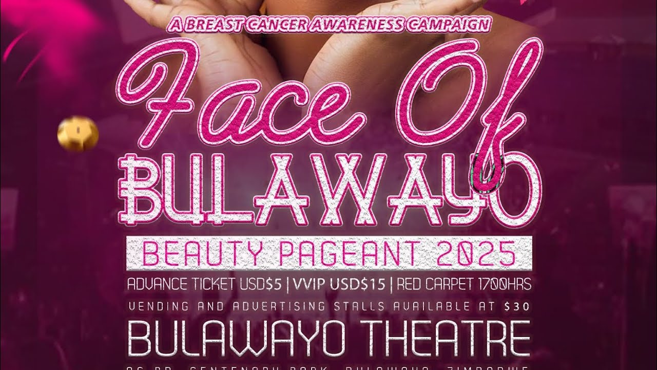 The Face Of Bulawayo Beauty Pageant event 2025 Edition