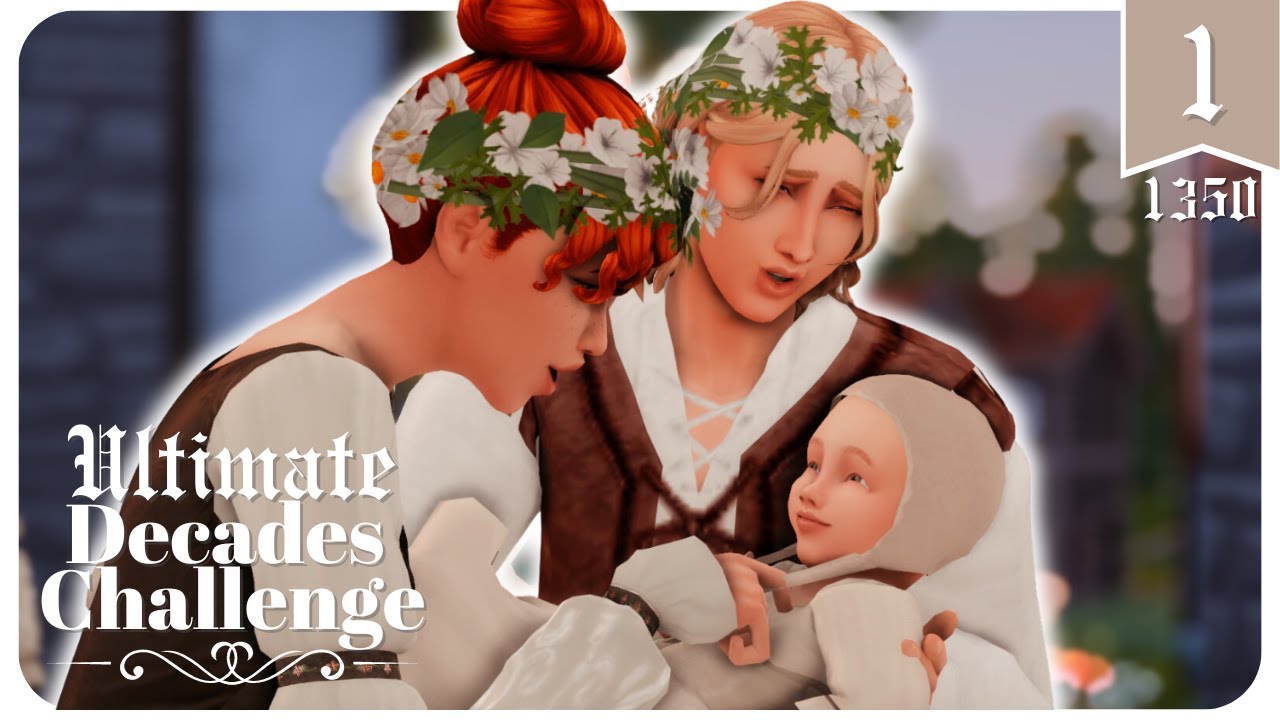 Ein turbulenter Start | Ep. 1 ⚜️ [Decades Challenge | 1350] ⚜️ | The Sims 4 | Nikaslife