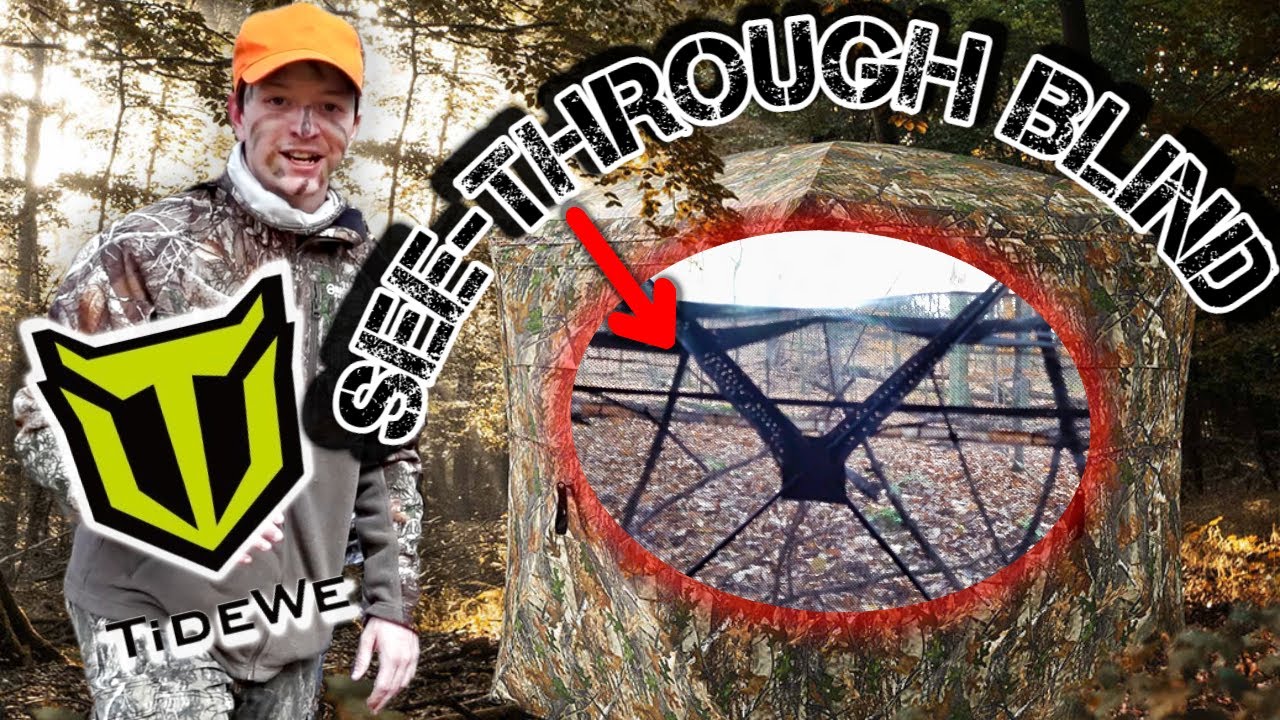 TideWe See Through Hunting Blind Review! | [In the Field Review]
