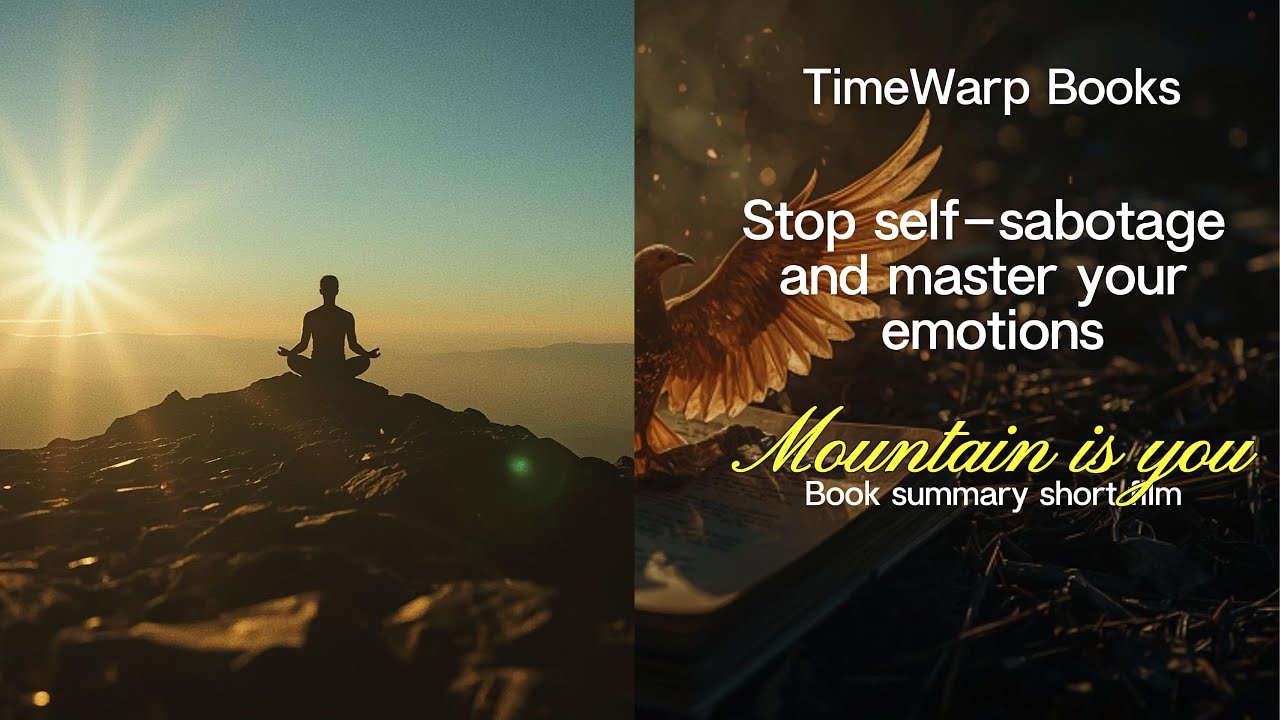 Stop self-sabotage and master your emotions |  Mountain Is You book summary short film