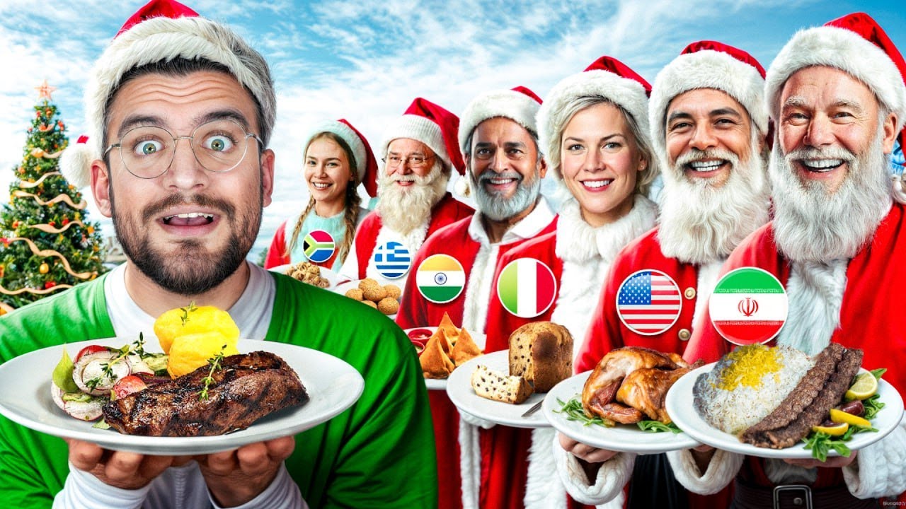 کدوم کشور غذای کریسمس بهتری داره؟! ( ایران تو لیست هست)