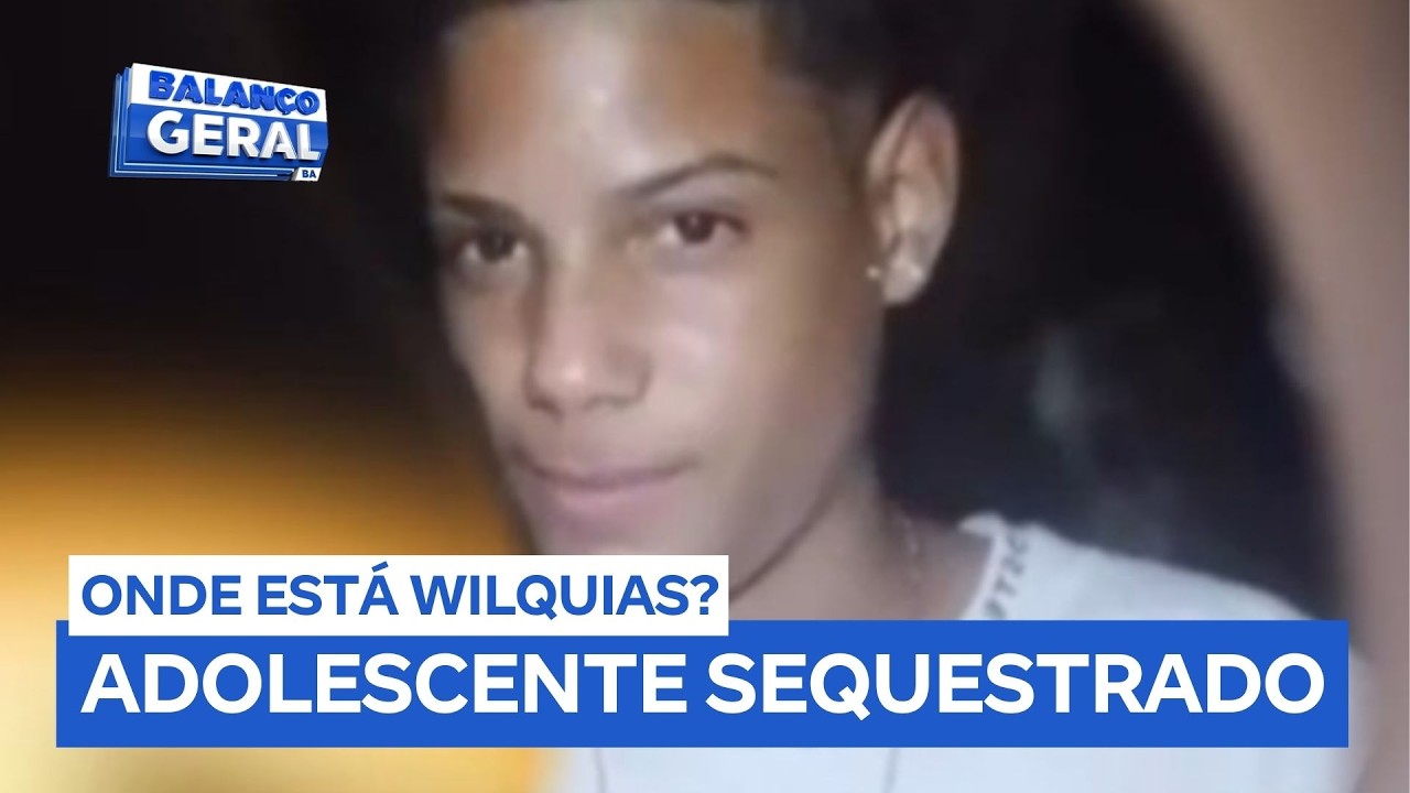 Adolescente de 15 anos desaparece após ser sequestrado na porta do trabalho