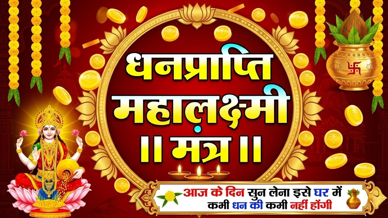 ॐ जय लक्ष्मी माता | Om Jai Lakshmi Mata Aarti | लक्ष्मी जी की आरती | स्पेशल भजन |  Bhakti Song 2026|