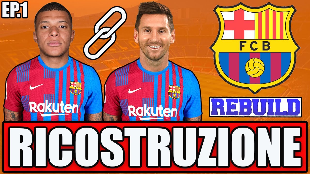😍 RICOSTRUIAMO IL BARCELLONA CON UN PROGETTO CLAMOROSO! FIFA 22 CARRIERA ALLENATORE BARCELLONA #1