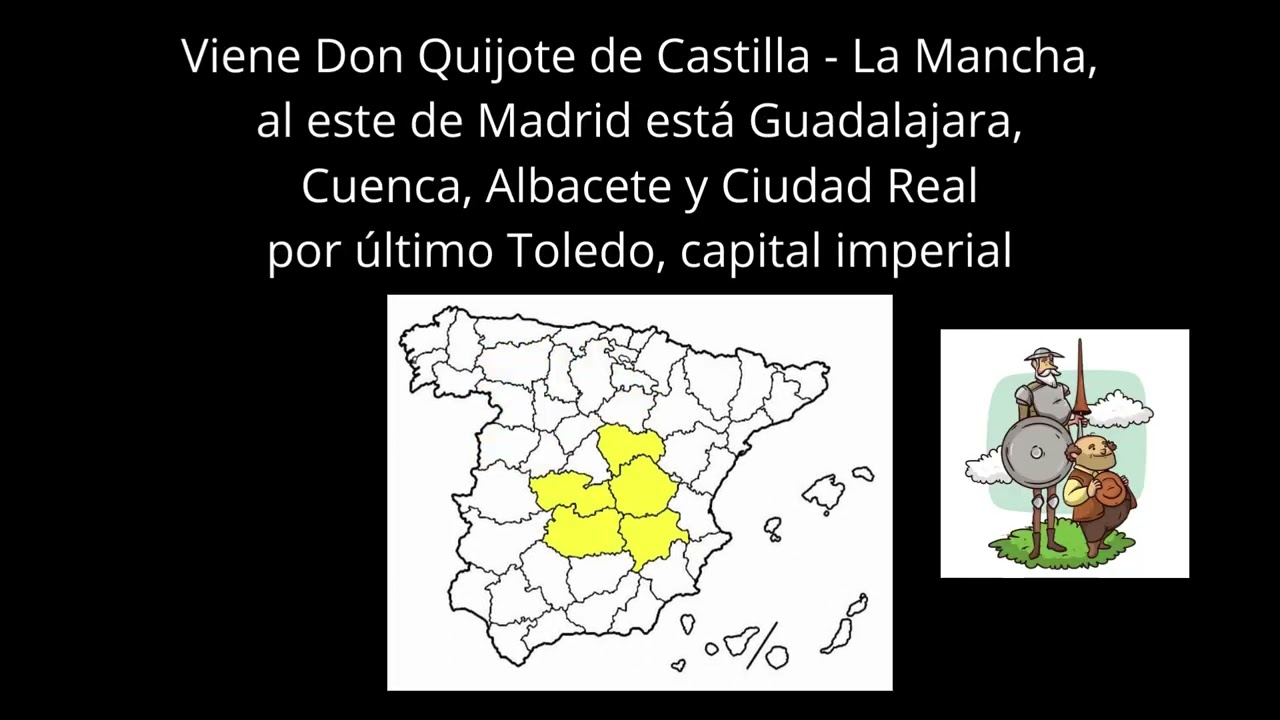 RAP DE LAS PROVINCIAS DE ESPAÑA (CON LETRA Y MAPA)
