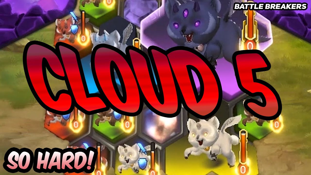 Battle Breakers Cloud 5 Tier 2 | 22 Days Logged in | Golden Hero Crystal (spending 25 millions)
