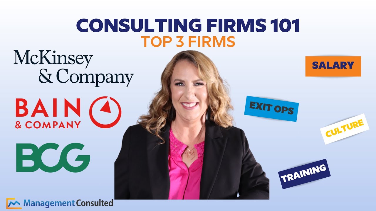 Consulting Firms 101: Top 3 Firms (MBB: McKinsey, Bain, and BCG)