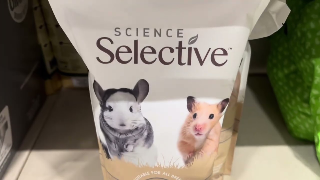 Buying stuff for my hamster