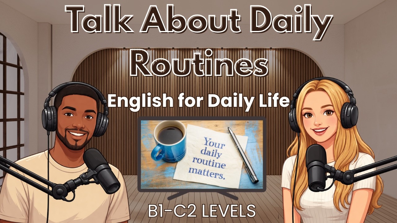 Talking About Daily Routines - English Podcast