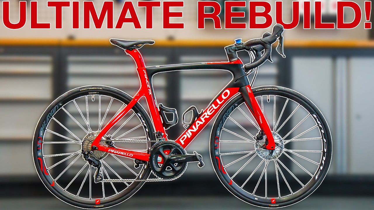 Pro bike mechanic rebuilds a Pinarello! Full service step by step!