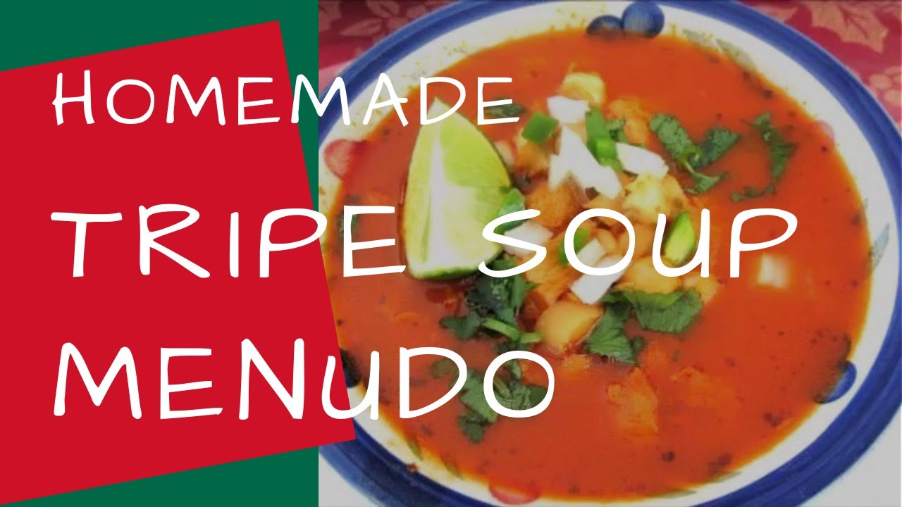 How to Make Homemade Beef Tripe Soup Menudo | Authentic Mexican Cooking | Paya soup (BONE BROTH)
