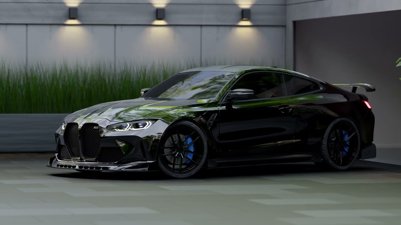 BMW M4 Competition - Black widebody kit