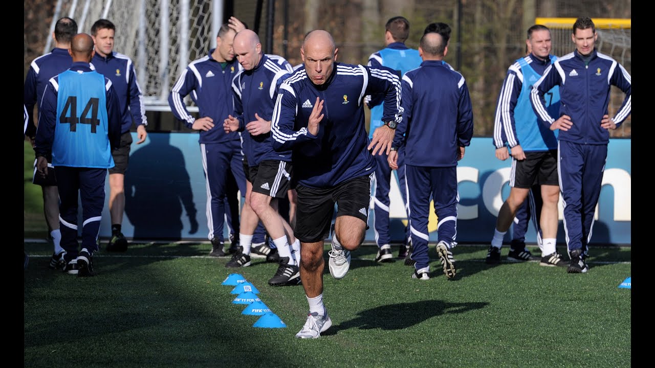 Referees prepare for the 2014 FIFA World Cup™