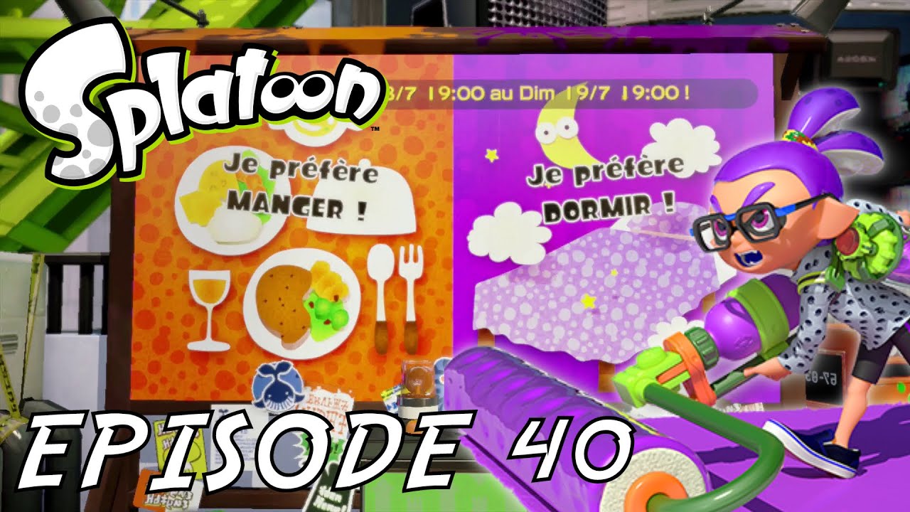 Let's Play MULTI EPISODE 40 Splatoon Nintendo Wii U en français FR 